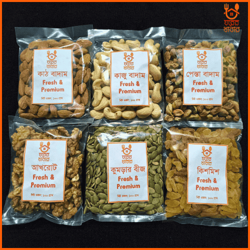 বাদাম ও সিড এনার্জি মিক্স বান্ডেল | Nut & Seed Energy Mix Bundle